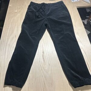 Tinseltown Women's Size M Black Crushed Velvet Drawstring Pants